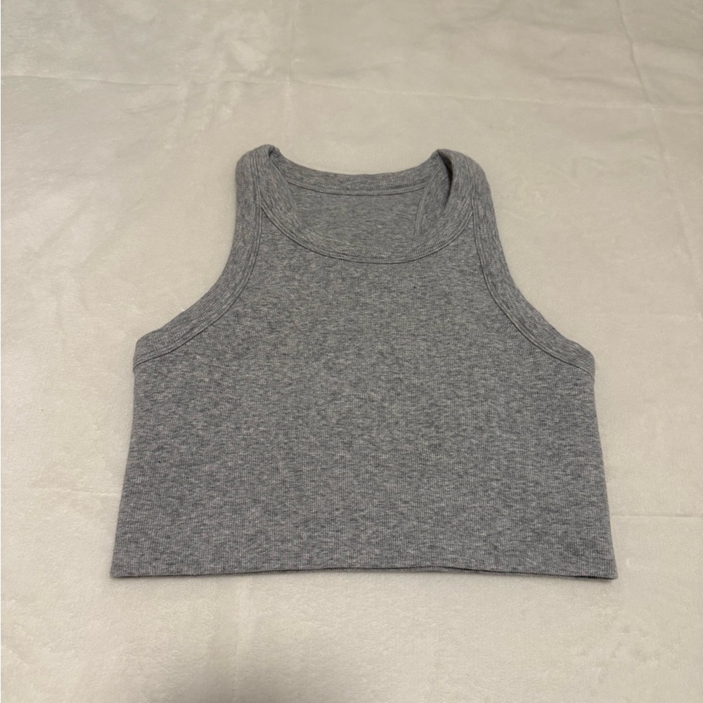 seamless delight high neck alo bra tank